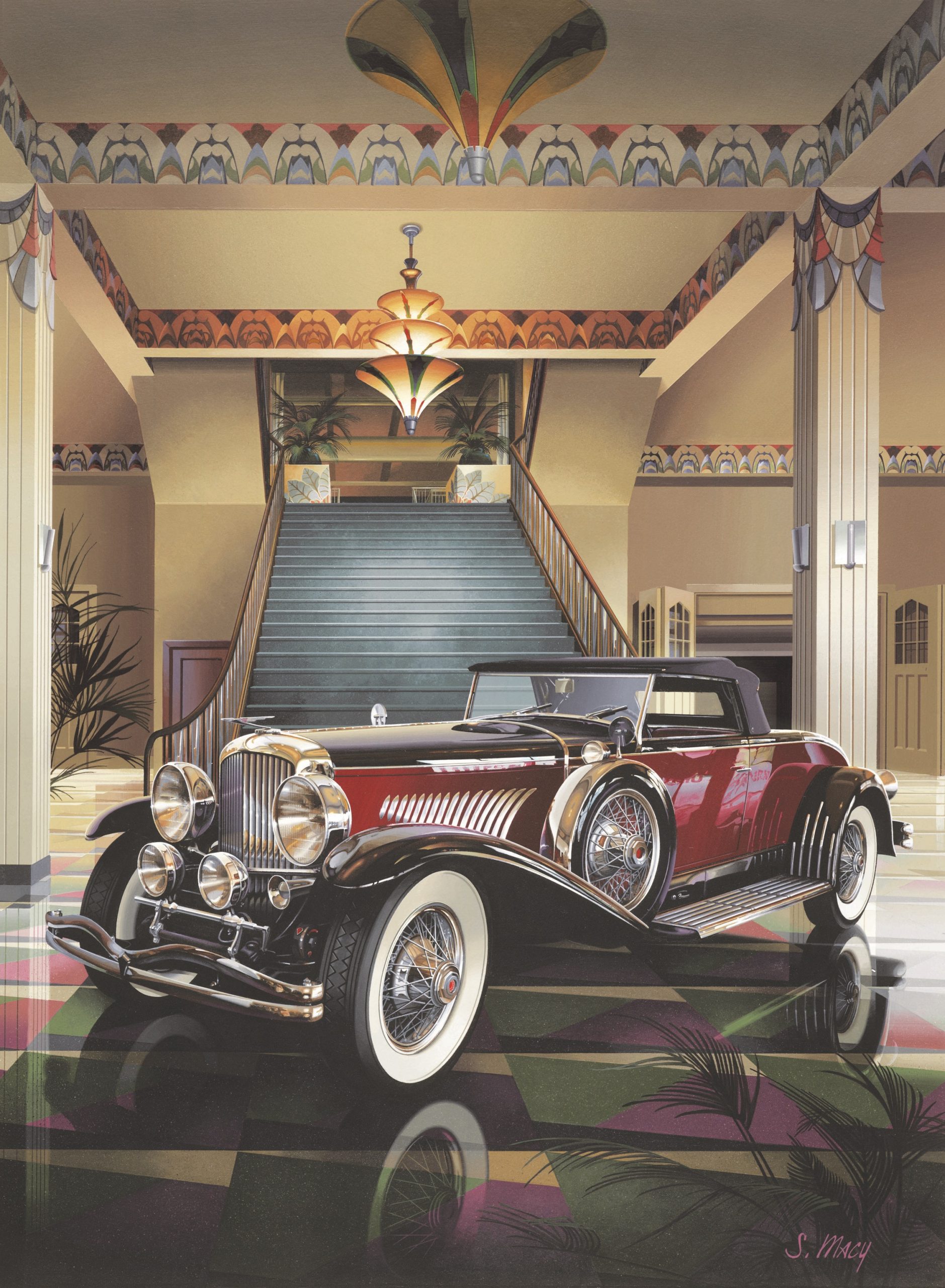 1931 Duesenberg Model J Convertible Coupe at the ACD Museum