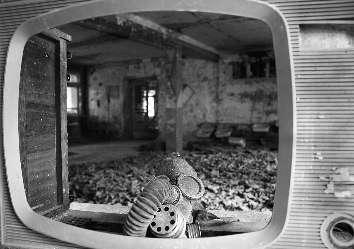 Chernobyl, school - Canvas Pontiac
